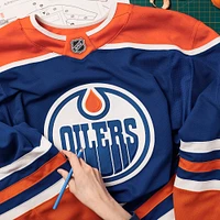 Men's Fanatics Royal Edmonton Oilers Home Authentic Pro Custom Jersey