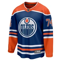 Maillot de joueur échappé à domicile Fanatics Stuart Skinner des Royal Edmonton Oilers pour hommes