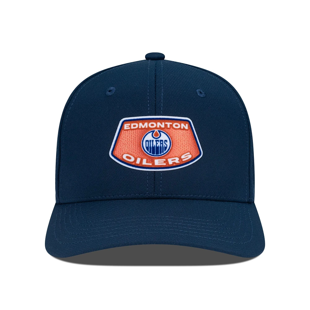 Men's Levelwear Navy Edmonton Oilers Rise Skylight Flex Hat