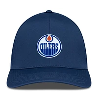 Men's Levelwear Navy Edmonton Oilers Zeta Insignia Core Flex Hat