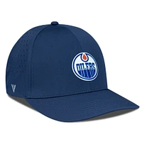 Men's Levelwear Navy Edmonton Oilers Zeta Insignia Core Flex Hat