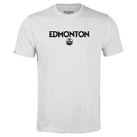 Men's Levelwear  White Edmonton Oilers Richmond City Capsule T-Shirt