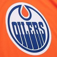 Maillot orange Power Play des Oilers d'Edmonton de Mitchell & Ness pour homme Leon Draisaitl