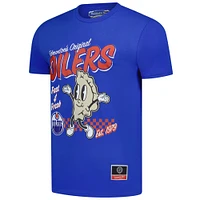 Men's Mitchell & Ness Royal Edmonton Oilers Local Food T-Shirt