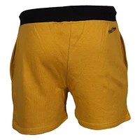 Men's Mitchell & Ness Yellow Edmonton Oilers Eye Of The Tiger Shorts