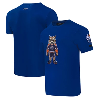 Men's Pro Standard Royal Edmonton Oilers Mascot T-Shirt