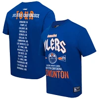 T-shirt surdimensionné City Tour des Royal Edmonton Oilers Pro Standard pour hommes