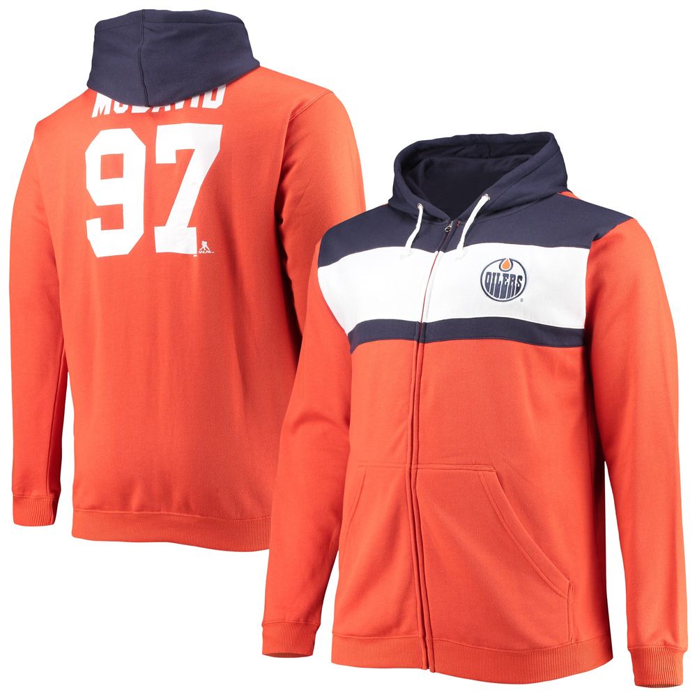 Profile Men's Profile Connor McDavid Orange Edmonton Oilers Big