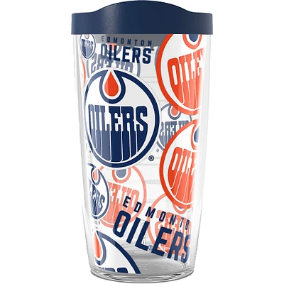 Tervis Oilers d'Edmonton 16 oz. Gobelet Allover Classic