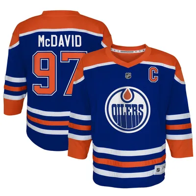 Connor McDavid Edmonton Oilers Fanatics Authentic Unsigned White Jersey Skating Photograph
