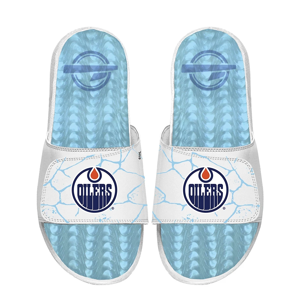 Sandales unisexes ISlide Ice Gel des Oilers d'Edmonton