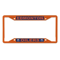 WinCraft Edmonton Oilers Chrome Cadre de plaque d'immatriculation