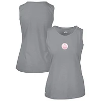 Débardeur blanc pour femme avec logo Macy Core la fête des mères Oilers d'Edmonton de Levelwear