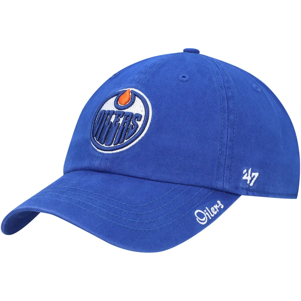 Lids Edmonton Oilers '47 Women's Miata Clean Adjustable Hat - Royal | Brazos Mall