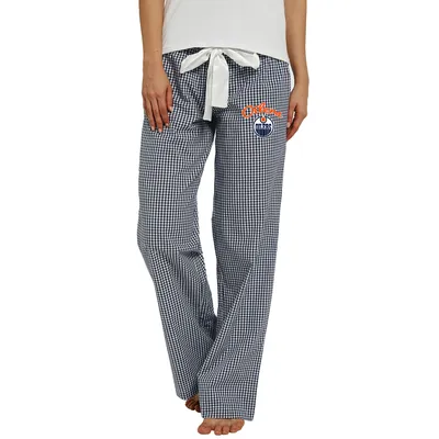 Concepts Sport Women's Navy, Orange Chicago Bears Accolade Flannel Pants