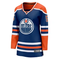 Women's Fanatics Cody Ceci Royal Edmonton Oilers Home Breakaway Player - Jersey