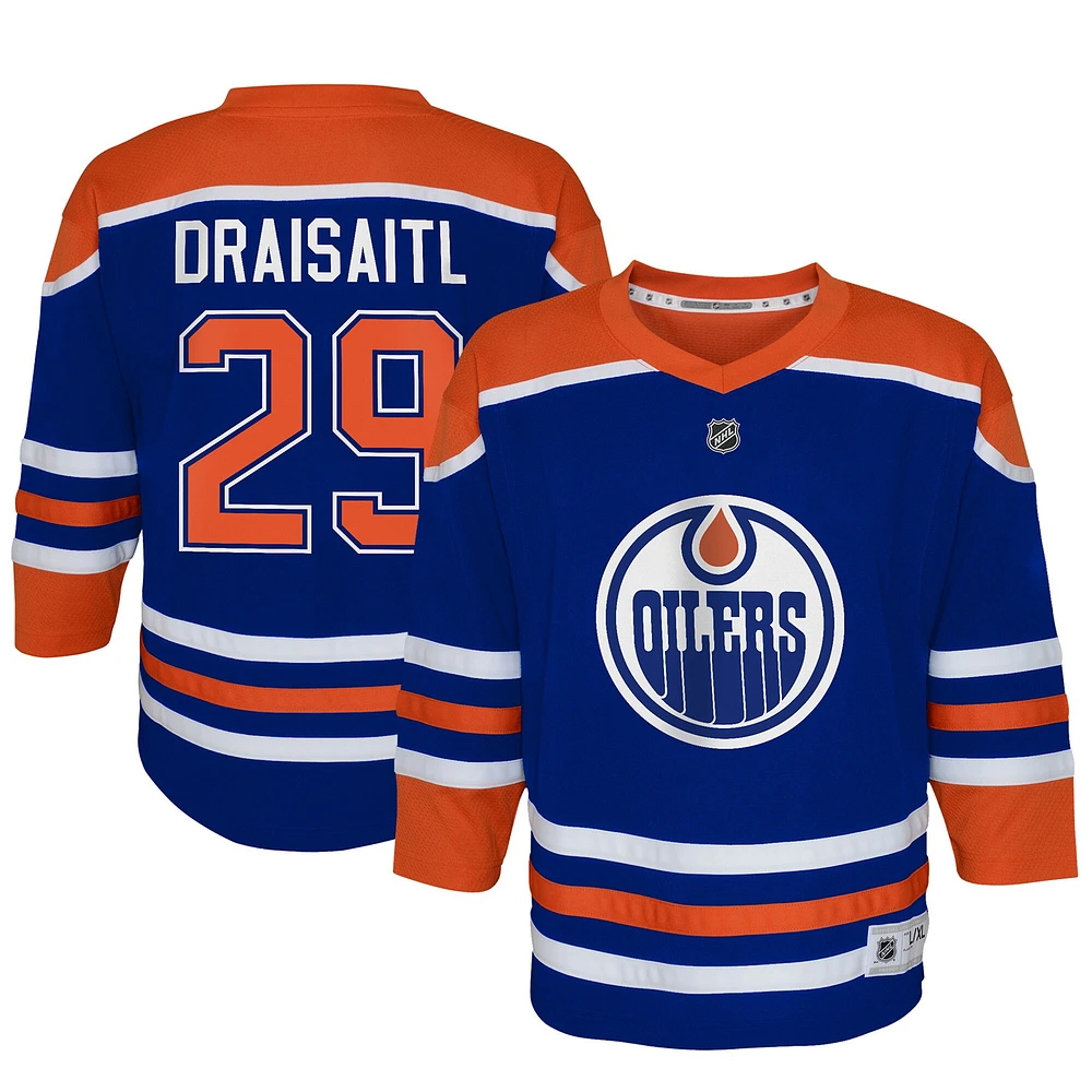 Jeunesse Leon Draisaitl Royal Edmonton Oilers Domicile - Maillot de joueur réplique