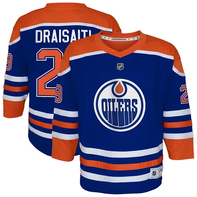 Youth Leon Draisaitl Royal Edmonton Oilers Home Replica Player Jersey