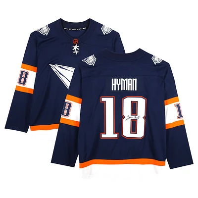 Maillot authentique dédicacé Fanatics 2.0 Breakaway édition spéciale 2022-23 des Oilers d'Edmonton par Zach Hyman