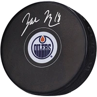 Rondelle de hockey autographiée par Zach Hyman des Oilers d'Edmonton