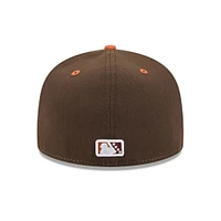 Men's New Era  Yellow El Paso Chihuahuas Theme Nights 59FIFTY Fitted Hat