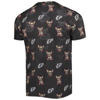 Men's Black El Paso Chihuahuas Allover Print Crafted T-Shirt