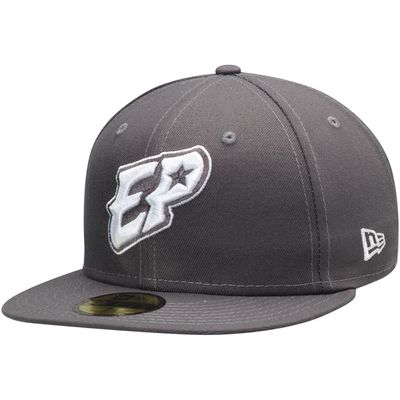 New Era Men's New Era Charcoal El Paso Chihuahuas Road Authentic Collection  On-Field 59FIFTY Fitted Hat | Bramalea City Centre