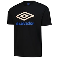 Men's Umbro  Black El Salvador National Team Graphic T-Shirt