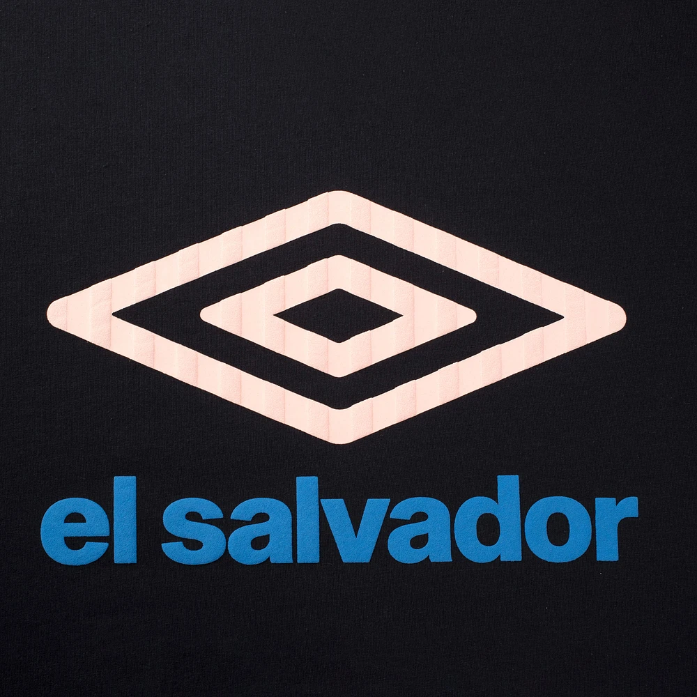 Men's Umbro  Black El Salvador National Team Graphic T-Shirt