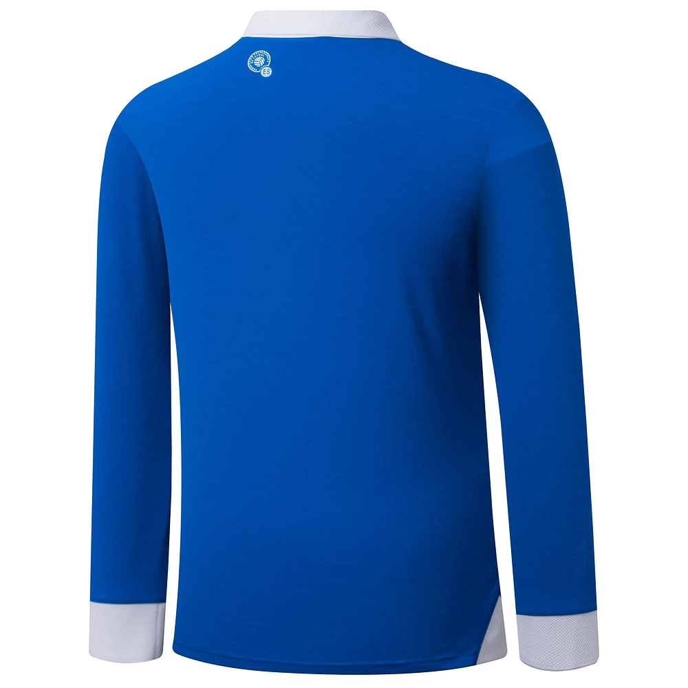 Men's Umbro  Blue El Salvador National Team 2025 Home Replica Long Sleeve Jersey