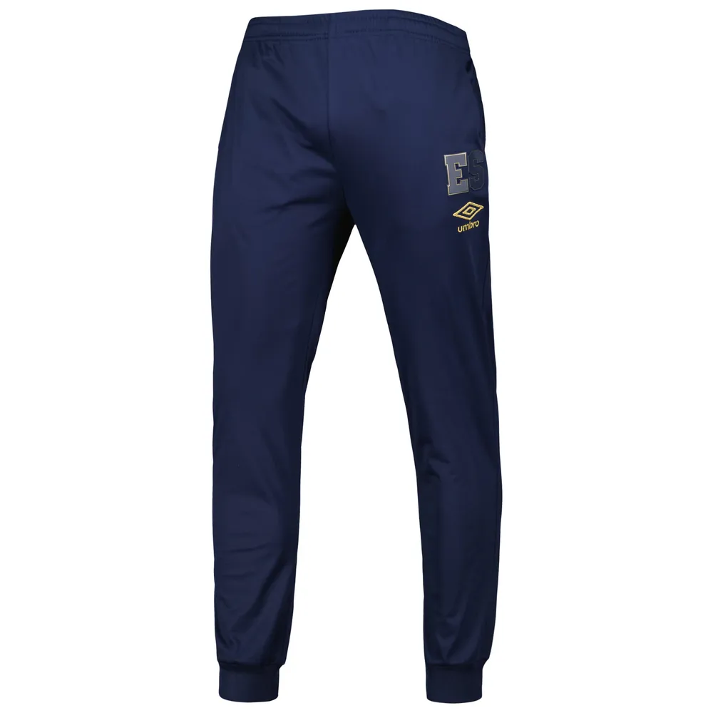 Pantalon d'hymne de l'équipe nationale El Salvador Umbro Navy pour homme