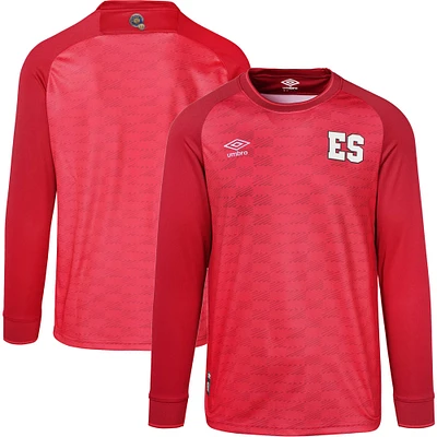 Men's Umbro El Salvador National Team 2023 Replica Long Sleeve Jersey