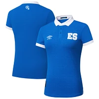 Maillot réplique Umbro bleu domicile 2025 de l'équipe nationale du Salvador pour femme