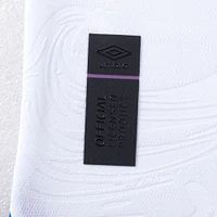Maillot réplique extérieur Umbro blanc de l'équipe nationale du Salvador 2025 pour jeunes