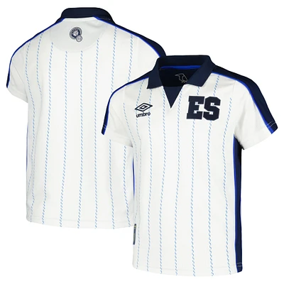 Youth Umbro White El Salvador National Team 2024 Fourth Replica Jersey