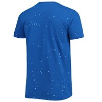 T-shirt Homme Original Rétro Marques Royal ECSU Vikings Bleach Splatter