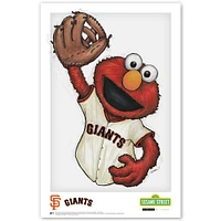 Elmo San Francisco Giants 11" x 17" Sesame Street Poster Print