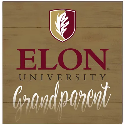 Elon Phoenix 10'' x 10'' Grandparent Plaque