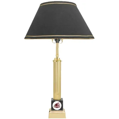 Elon Phoenix Logo Alumni Lamp - Gold