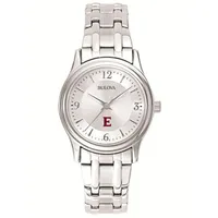 Elon Phoenix Bulova Women's Stainless Steel Quartz Watch - Silver