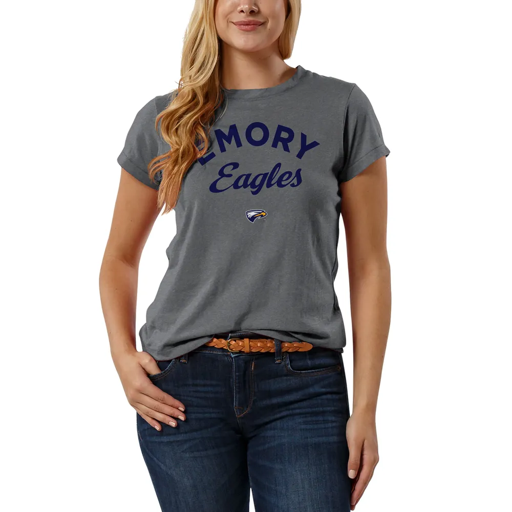 Lids Emory Eagles League Collegiate Wear Women's Respin T-Shirt - Gray