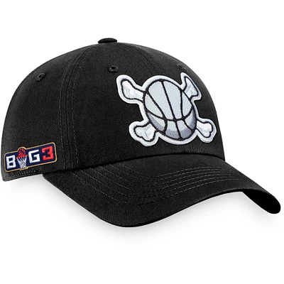 Casquette réglable Fanatics Black Enemies Core pour hommes