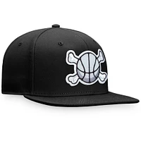 Casquette Snapback Fanatics Black Enemies Core pour hommes