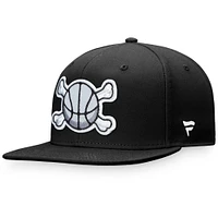 Casquette Snapback Fanatics Black Enemies Core pour hommes