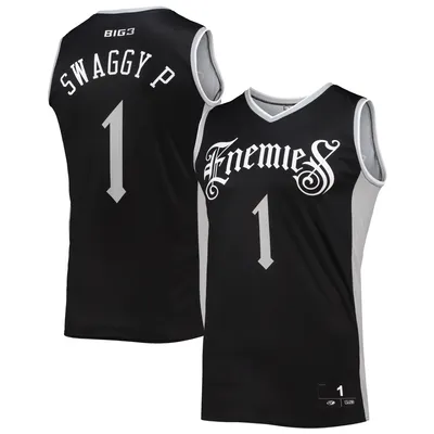 Men's Frank Nitty Killer 3's Black Replica Jersey