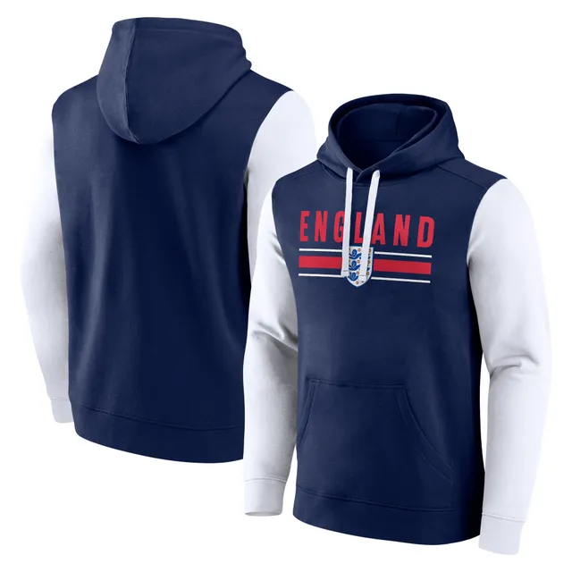 New England Patriots Fanatics Branded On The Ball Pullover Hoodie - Navy