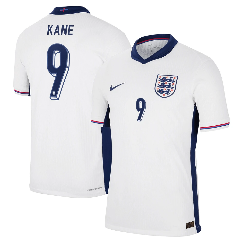 Maillot Nike Harry Kane pour homme, blanc, équipe nationale d'Angleterre 2024, domicile authentique