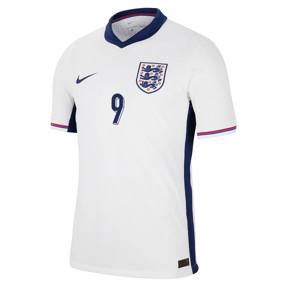 Maillot Nike Harry Kane pour homme, blanc, équipe nationale d'Angleterre 2024, domicile authentique
