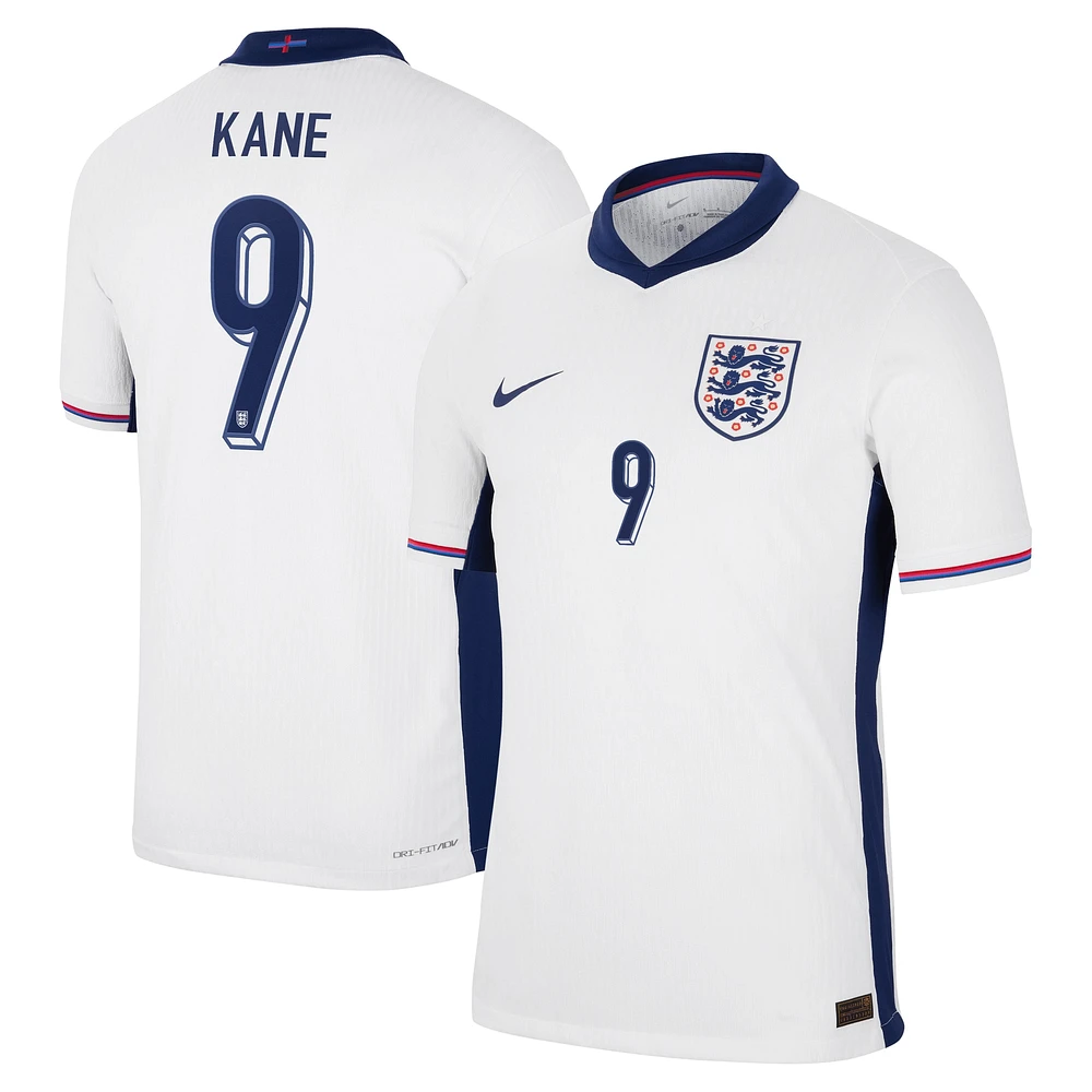 Maillot Nike Harry Kane pour homme, blanc, équipe nationale d'Angleterre 2024, domicile authentique