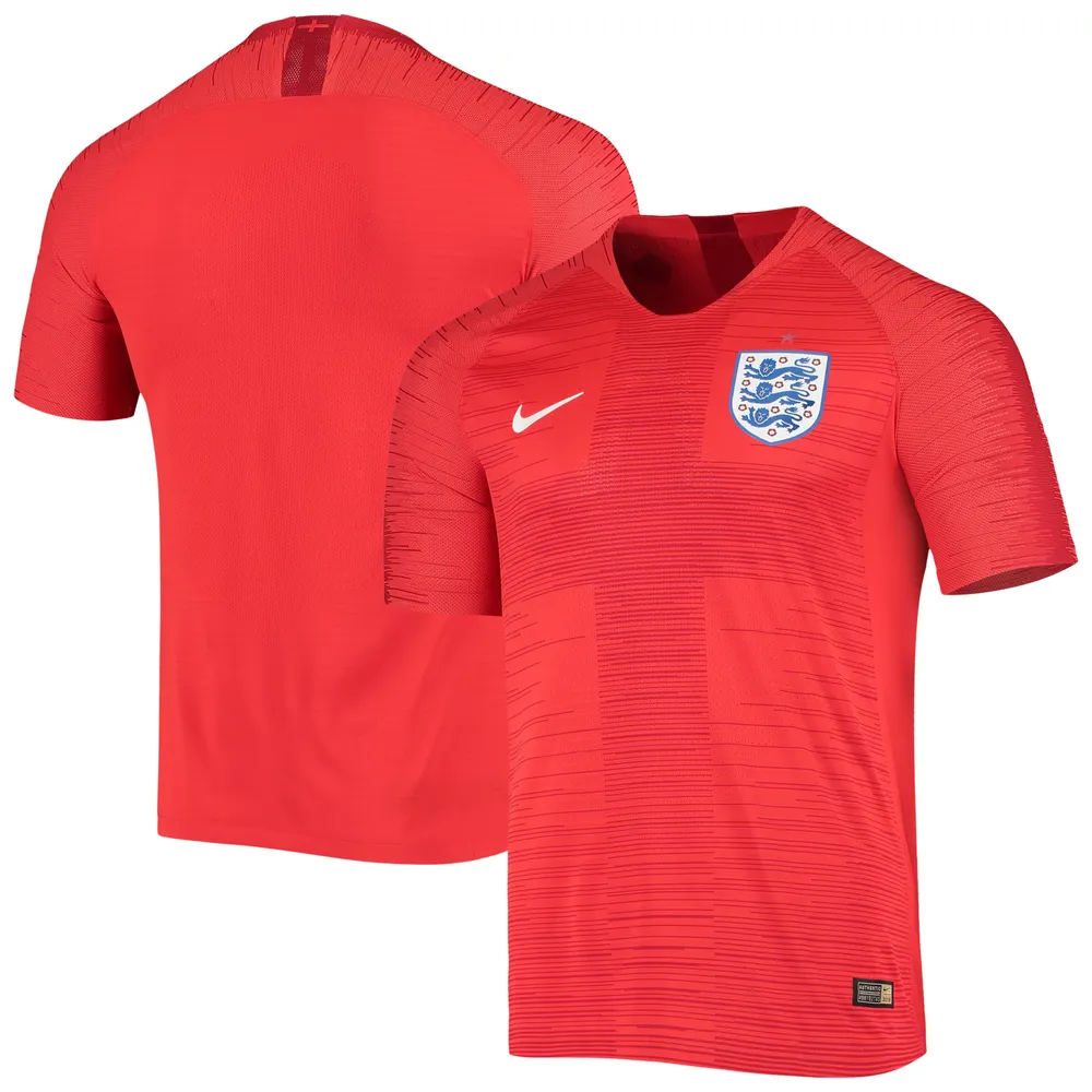 Men's Nike Red England National Team 2018 Authentic Away Jersey